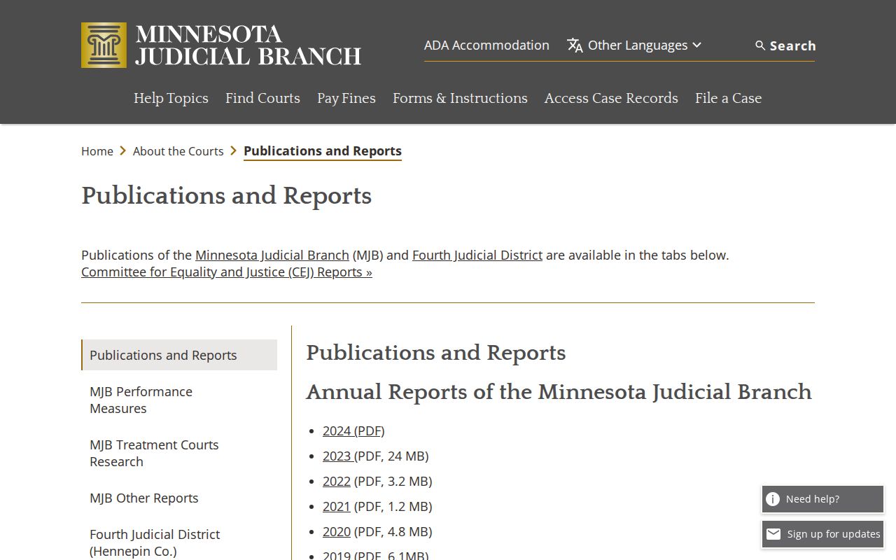 Madelia court records Judicial Branch source